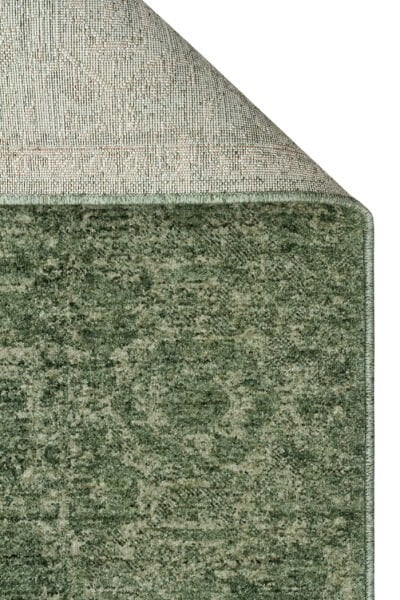 Eko Halı Shiraz SHR 02 Green Vintage Eskitme Klasik Desenli Yumuşak Dokuma Salon Oturma Odası Halısı