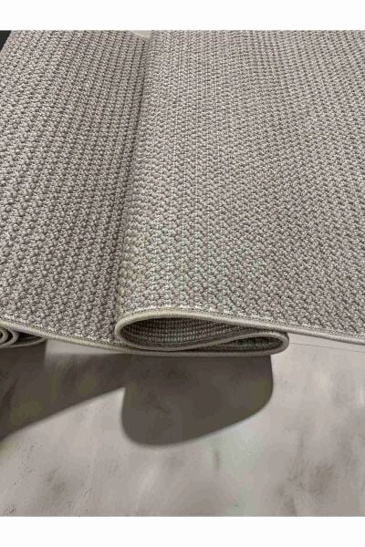 Dinarsu Mira 68975 071 Bej Modern Geometrik Desenli Salon Mutfak Koridor Oturma Odası Halısı