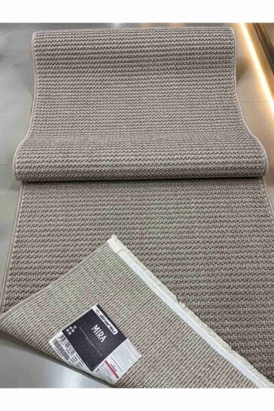 Dinarsu Mira 68975 071 Bej Modern Geometrik Desenli Salon Mutfak Koridor Oturma Odası Halısı