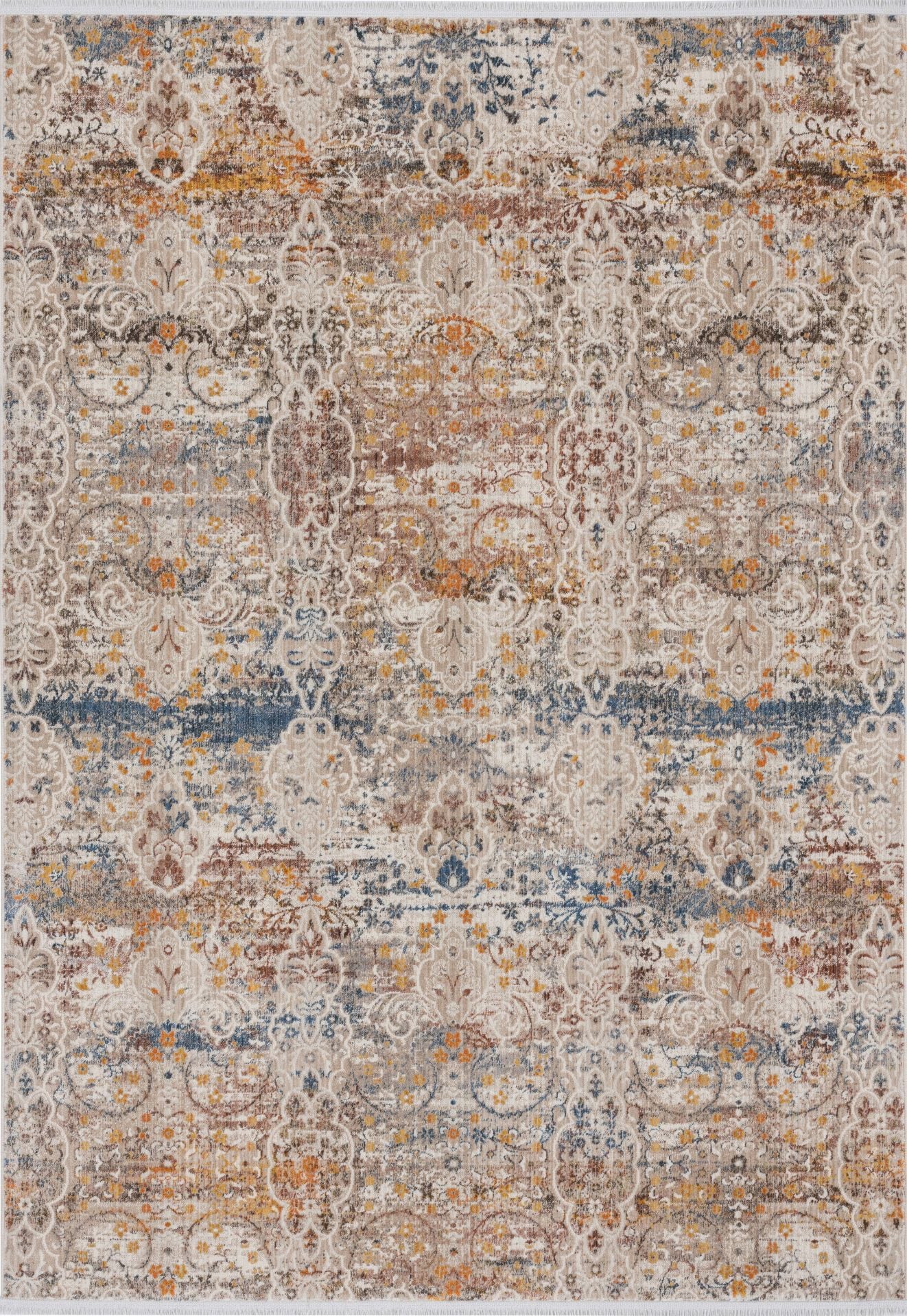 Seyran Asır 0250 Bej Salon Halısı Yolluk Yumuşak Tuşeli Modern Dokuma Makine Halısı