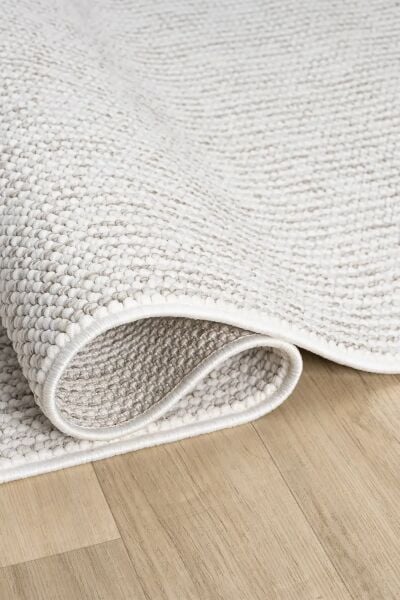 Seyran Halı Step 360 Krem Bej Yüksek Kaliteli Yumuşak Dokulu Modern Halı Salon Koridor Halısı