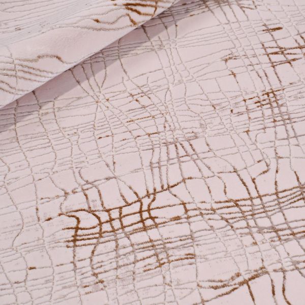 Crea Halı OSAKA - OY04K Modern Dokuma Akrilik Salon Halısı Krem Yolluk My Crea Home