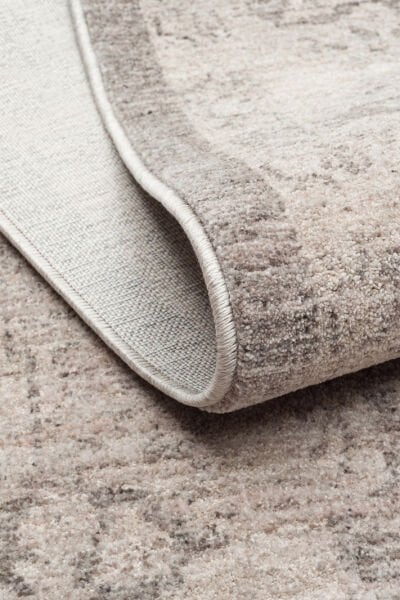 Eko Halı Shiraz SHR 01 Grey Vintage Eskitme Klasik Desenli Yumuşak Dokuma Salon Oturma Odası Halısı