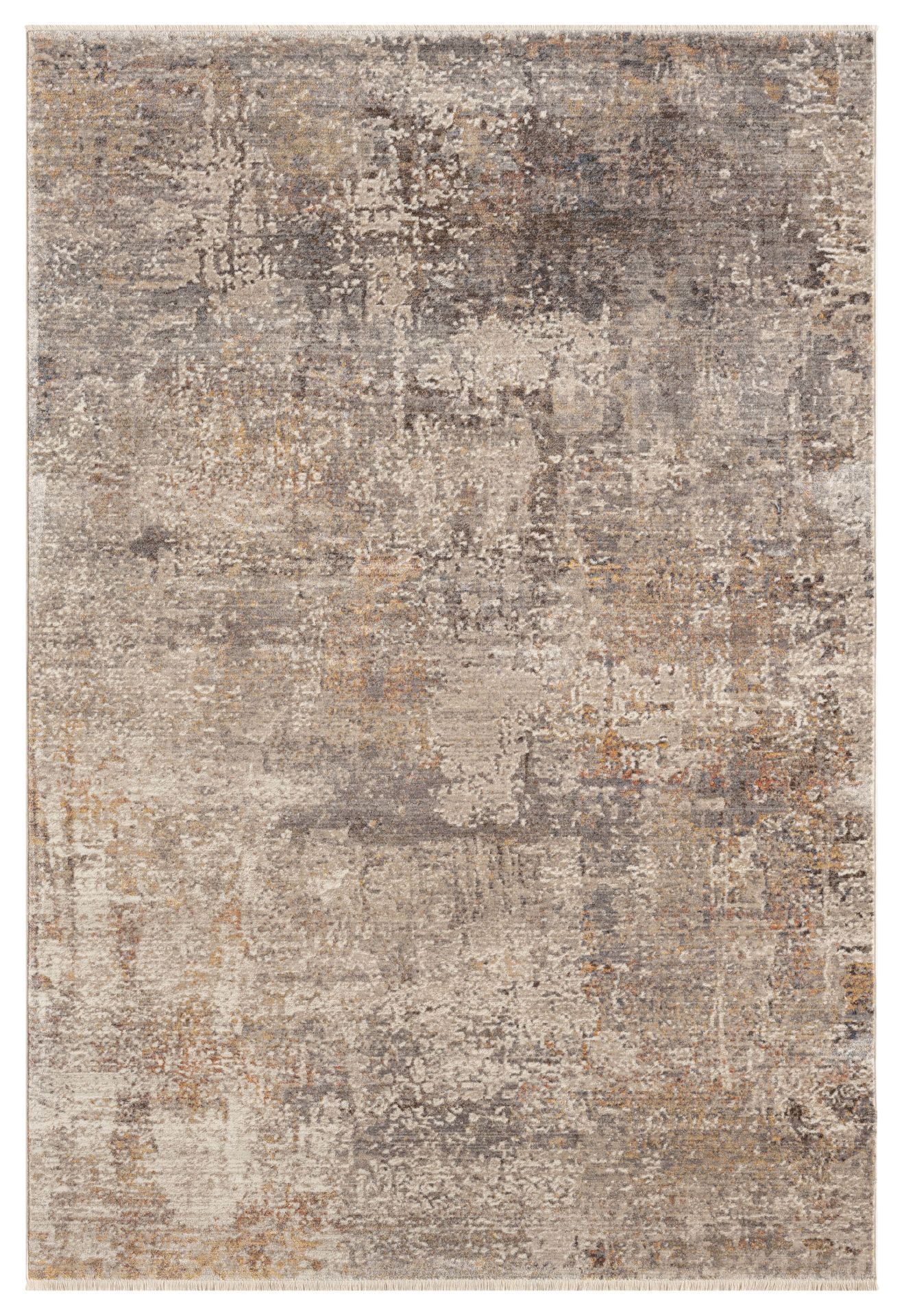 Seyran Asır 0252 Bej Salon Halısı Yolluk Yumuşak Tuşeli Modern Dokuma Makine Halısı