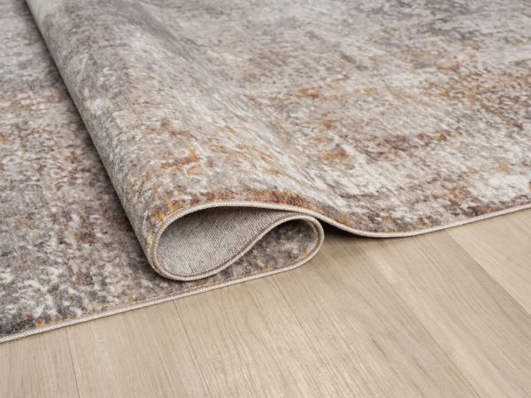 Seyran Asır 0252 Bej Salon Halısı Yolluk Yumuşak Tuşeli Modern Dokuma Makine Halısı