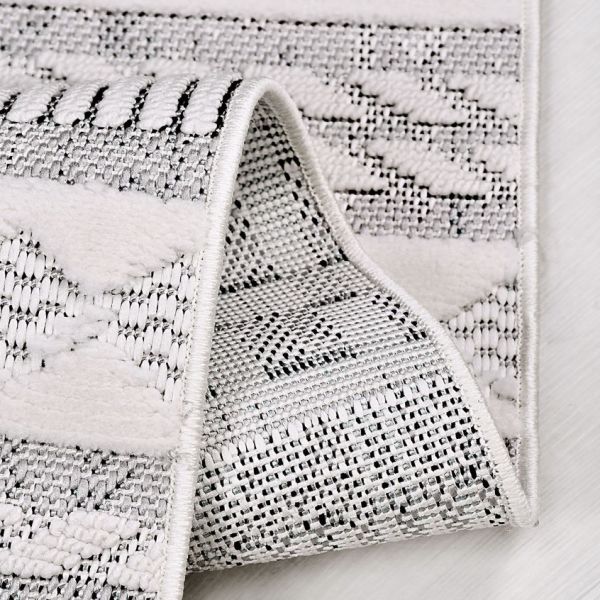 Crea Halı Platon 1700AK Beyaz Bukle Modern Yumuşak Dokulu Halı My Crea Home