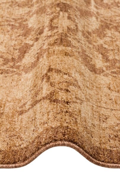 Eko Halı Shiraz SHR 01 Beige Vintage Eskitme Klasik Desenli Yumuşak Dokuma Salon Oturma Odası Halısı