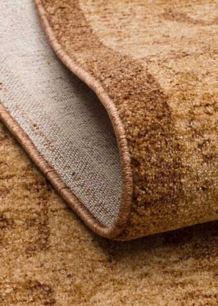 Eko Halı Shiraz SHR 01 Beige Vintage Eskitme Klasik Desenli Yumuşak Dokuma Salon Oturma Odası Halısı