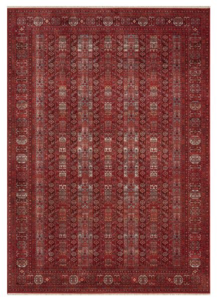 Seyran Asır 0257 Bordo Salon Halısı Yolluk Yumuşak Tuşeli Modern Dokuma Makine Halısı