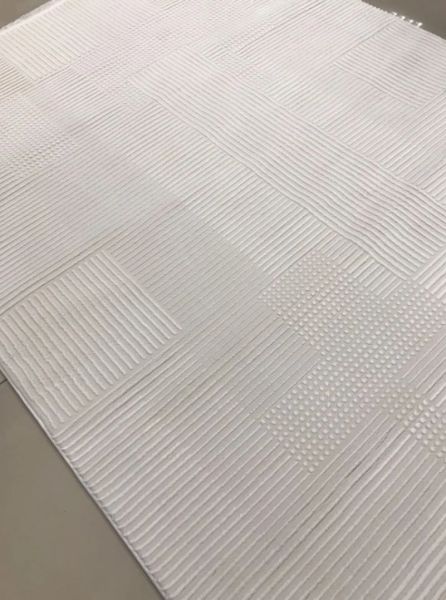 Padişah Lara Koleksiyonu 69718 060 Krem Dokuma Modern Salon Mutfak Halısı Yolluk