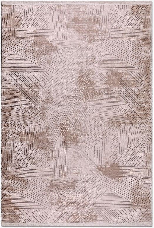 Crea Halı OSAKA - OY02K Modern Dokuma Akrilik Salon Halısı Krem Yolluk My Crea Home