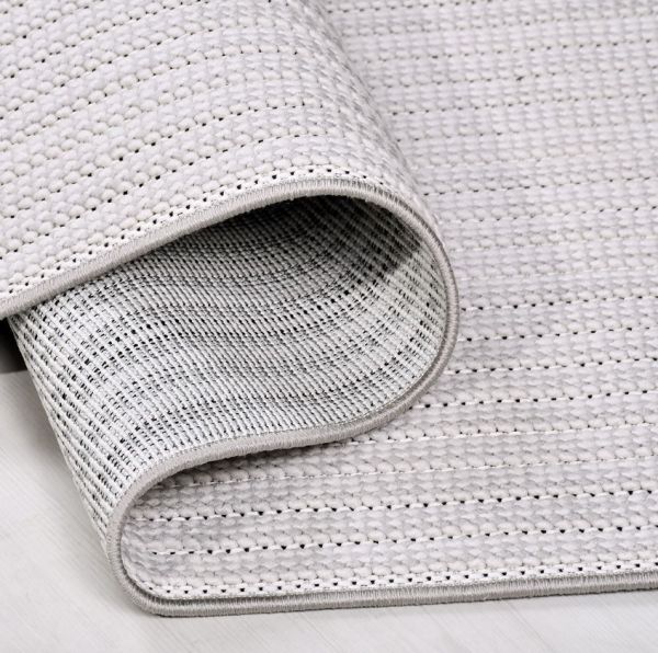 Crea Halı Platon 1706AK Beyaz Bukle Modern Yumuşak Dokulu Halı My Crea Home