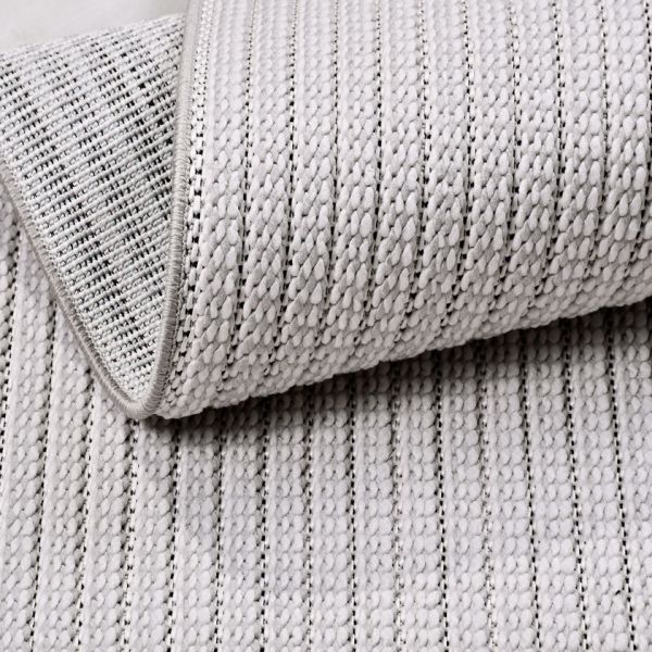 Crea Halı Platon 1706AK Beyaz Bukle Modern Yumuşak Dokulu Halı My Crea Home