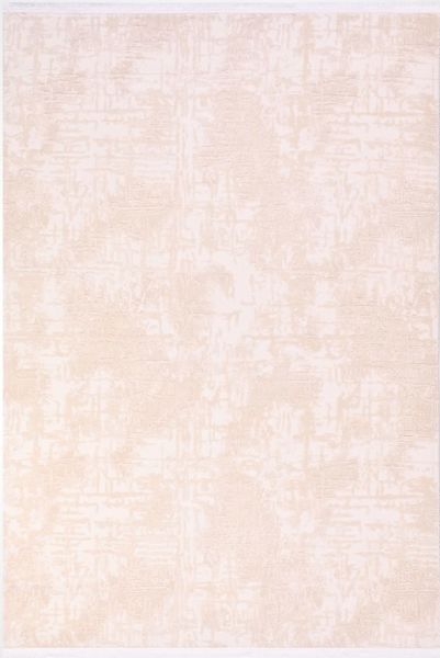 Crea Halı Royal Koleksiyonu 14508K Bambu Viskon Dokuma Modern Makine Halısı Krem My Crea Home