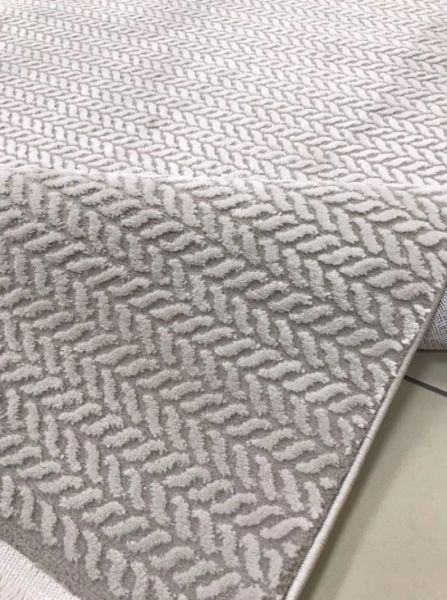 Padişah Lara Koleksiyonu 69710 070 Bej Dokuma Modern Salon Mutfak Halısı Yolluk