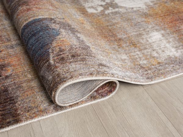 Seyran Asır 0116 Gri Salon Halısı Yolluk Yumuşak Tuşeli Modern Dokuma Makine Halısı