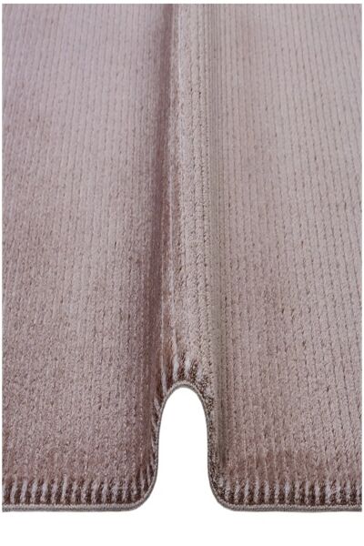 Türkmen Halı Nar Koleksiyonu NR01 Bej Yumuşak Dokulu Hav Toz Vermez Modern Halı