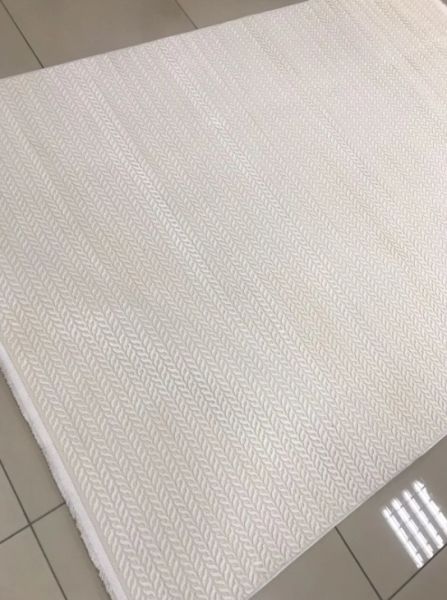 Padişah Lara Koleksiyonu 69710 060 Krem Dokuma Modern Salon Mutfak Halısı Yolluk