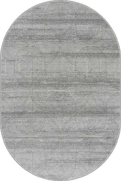 Hayal  HYL2 Yumuşak Kadife Kaymaz Taban Dört Mevsim Yıkanabilir Oval Yolluk Dokuma Salon Mutfak Oturma Odası Halısı