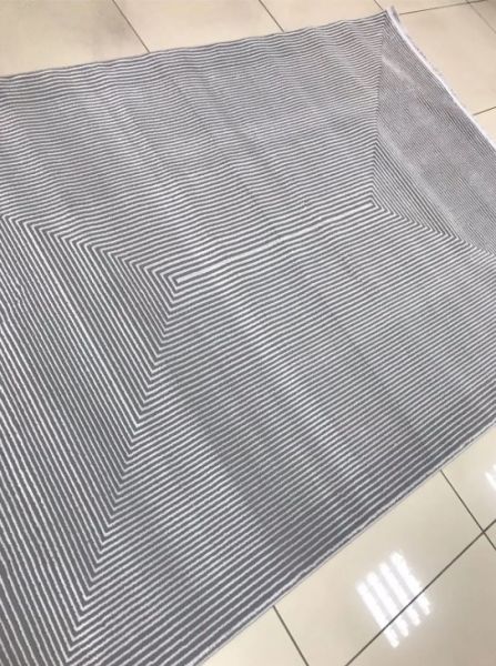 Padişah Lara Koleksiyonu 68351 095 Gri Dokuma Modern Salon Mutfak Halısı Yolluk