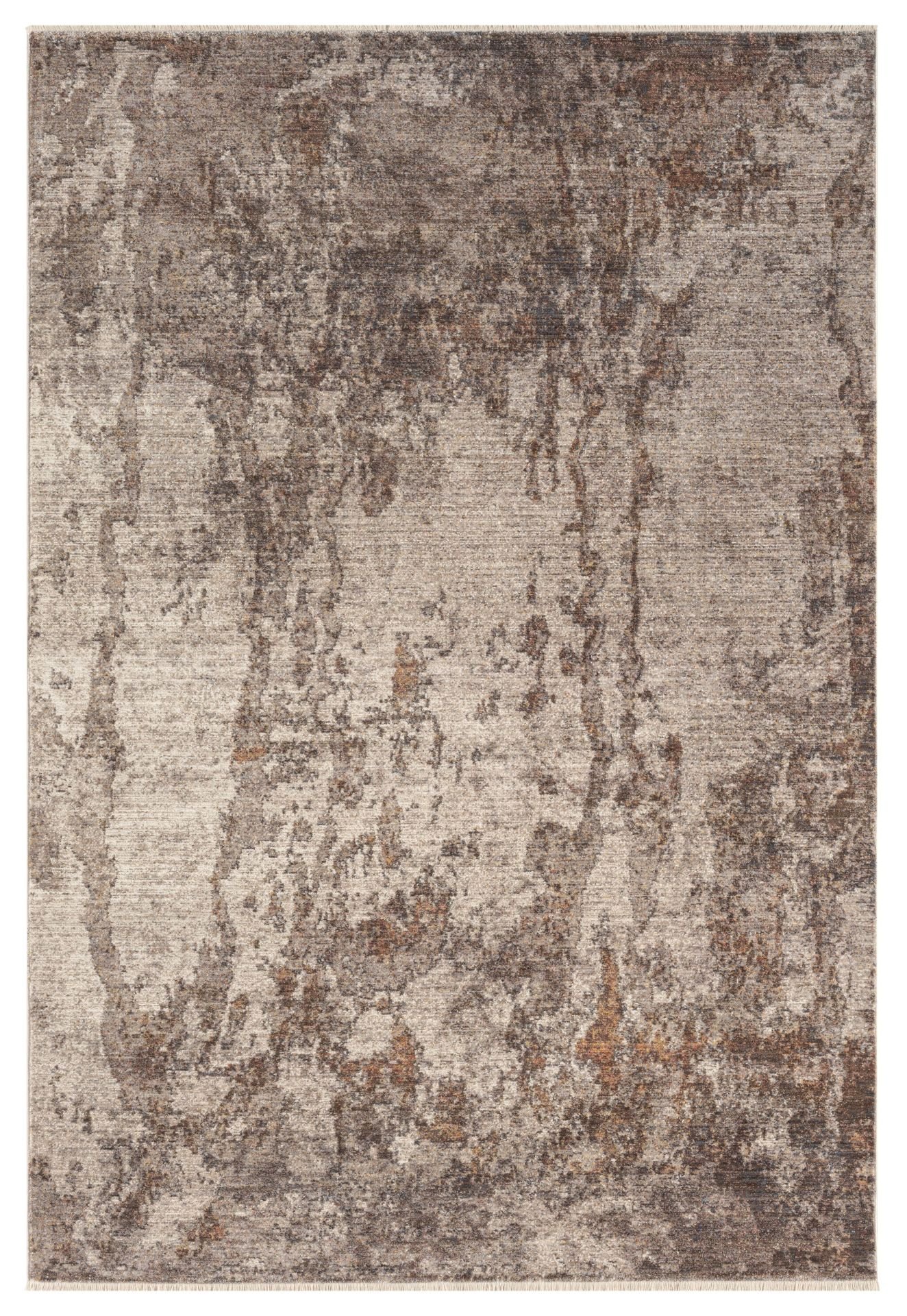 Seyran Asır 0251 Gri Salon Halısı Yolluk Yumuşak Tuşeli Modern Dokuma Makine Halısı