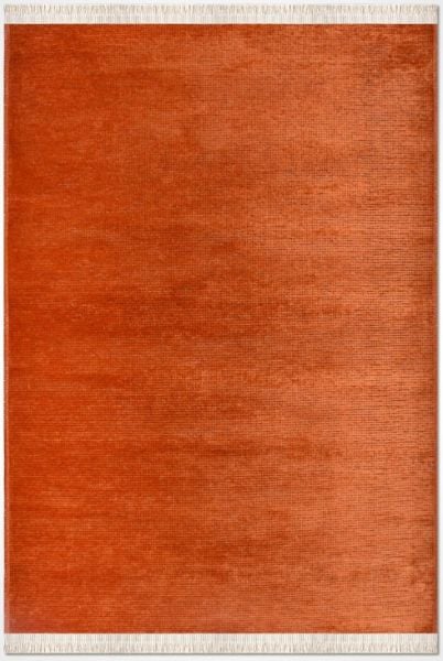 Crea Halı Azade 8200S Turuncu Şönil Halı Dokuma Taban Modern Kilim My Crea Home