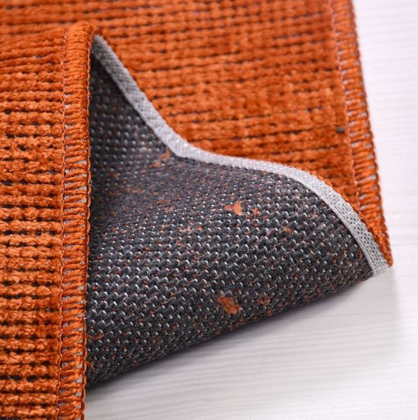 Crea Halı Azade 8200S Turuncu Şönil Halı Dokuma Taban Modern Kilim My Crea Home
