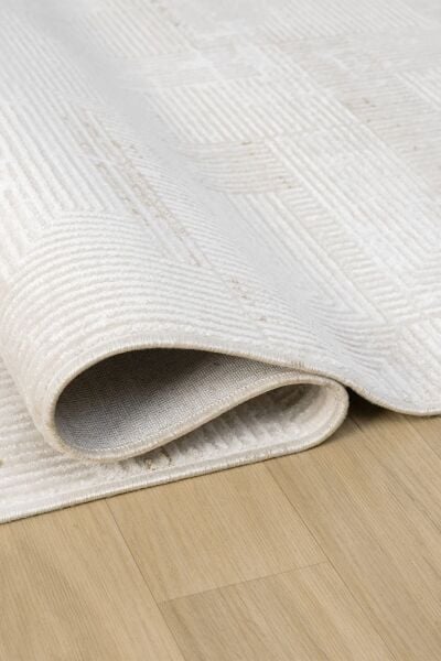 Seyran Halı Sahra 15500 Kahve Akrilik Pamuk Taban Modern Salon Koridor Halısı Yolluk