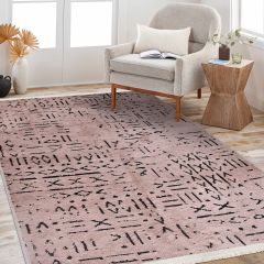 Crea Halı Vena Koleksiyonu 8011S Dokuma Kaymaz Tabanlı Modern Halı My Crea Home