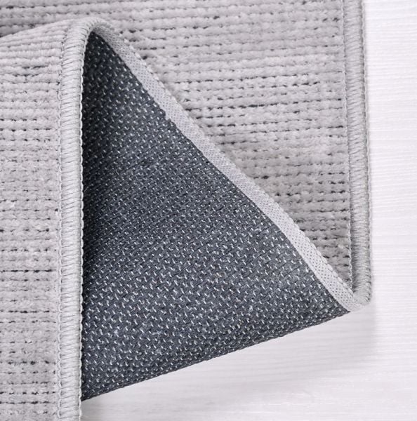 Crea Halı Azade 8205S Gri Şönil Halı Dokuma Taban Modern Kilim My Crea Home
