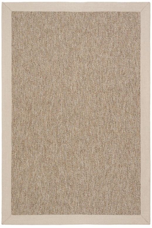 Mocha M202 Hasır Dokulu İthal Sisal Halı Dikdörtgen Bordürlü Bej Sisal Mutfak Koridor Halısı