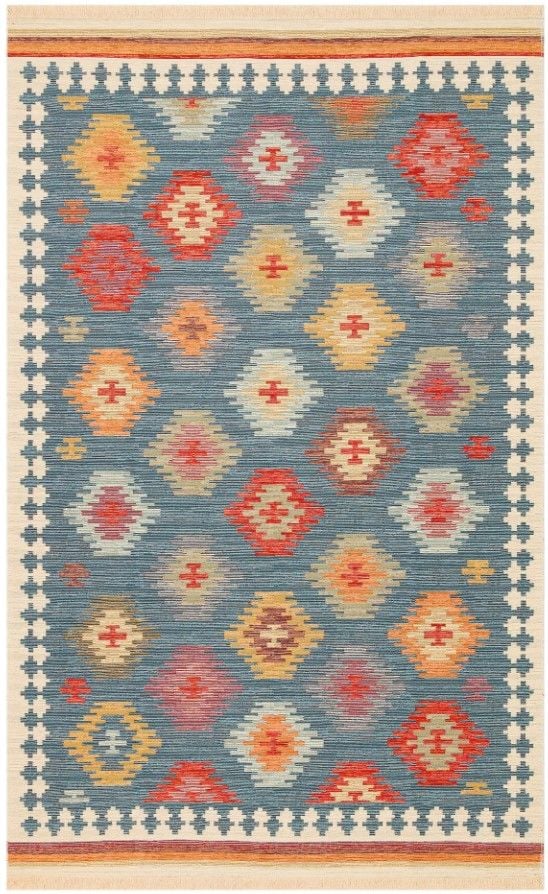 Eko Halı Nomad NMD 04 Çift Taraflı Yıkanabilir Multi Kilim Hav Toz Vermez Yolluk Mutfak Halısı