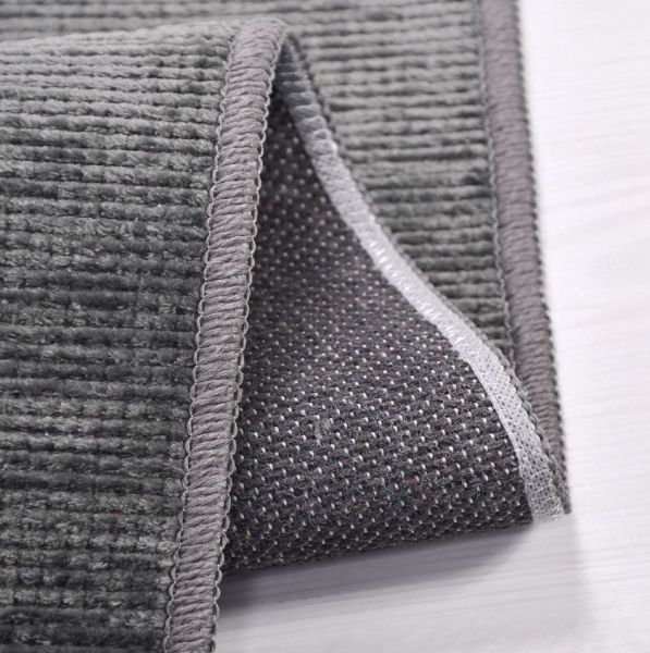Crea Halı Azade 8206S Antrasit Şönil Halı Dokuma Taban Modern Kilim My Crea Home