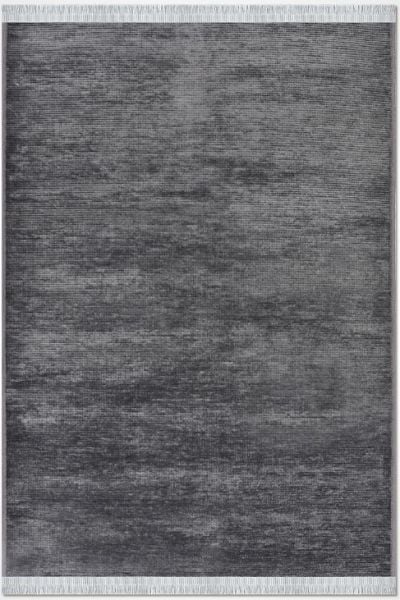Crea Halı Azade 8206S Antrasit Şönil Halı Dokuma Taban Modern Kilim My Crea Home