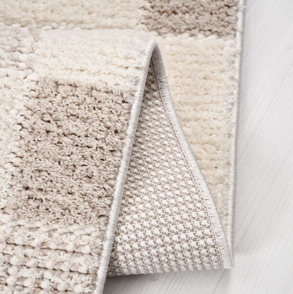 Crea Halı Marjin MJ03K Krem Bej Yumuşak Dokulu Silinebilir ve Hav Yapmayan Modern Salon Yatak Odası Koridor Halısı Yolluk My Crea Home