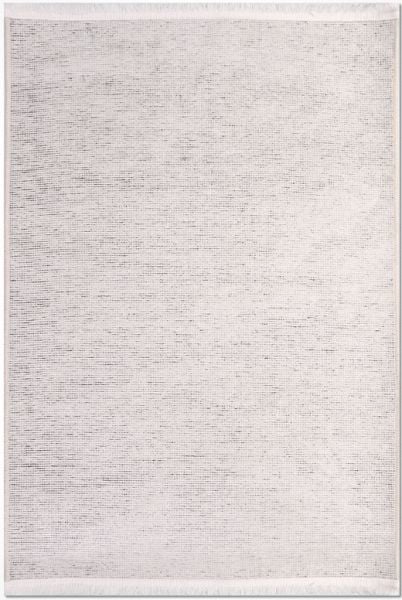 Crea Halı Azade 8208S Beyaz Şönil Halı Dokuma Taban Modern Kilim My Crea Home