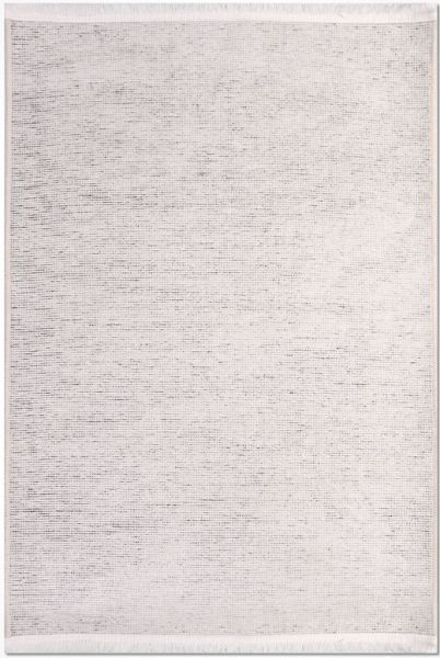 Crea Halı Azade 8208S Beyaz Şönil Halı Dokuma Taban Modern Kilim My Crea Home