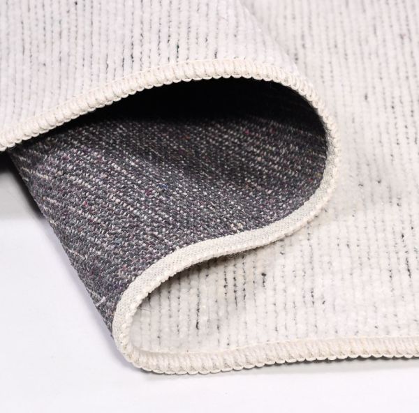 Crea Halı Azade 8208S Beyaz Şönil Halı Dokuma Taban Modern Kilim My Crea Home