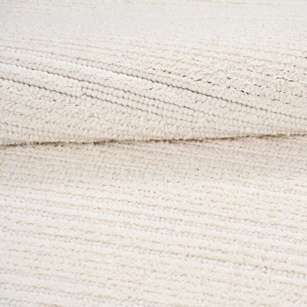 Crea Halı Marjin MJ04K Krem Yumuşak Dokulu Silinebilir ve Hav Yapmayan Modern Salon Yatak Odası Koridor Halısı Yolluk My Crea Home