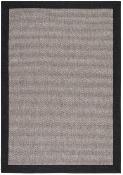 Mocha M204 Hasır Dokulu İthal Sisal Halı Dikdörtgen Bordürlü Gri Sisal Mutfak Koridor Halısı
