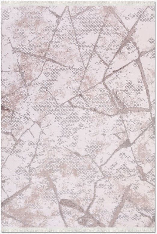 Crea Halı Moda 1500AK Bej Multi Modern Yumuşak Dokulu Halı  My Crea Home