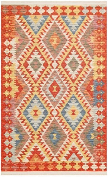 Eko Halı Nomad NMD 09 Çift Taraflı Yıkanabilir Multi Kilim Hav Toz Vermez Yolluk Mutfak Halısı