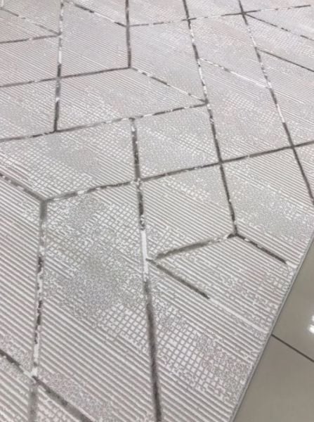Padişah Prime Koleksiyonu 69524 070 Gri Premium Seri Dokuma Modern Salon Halısı