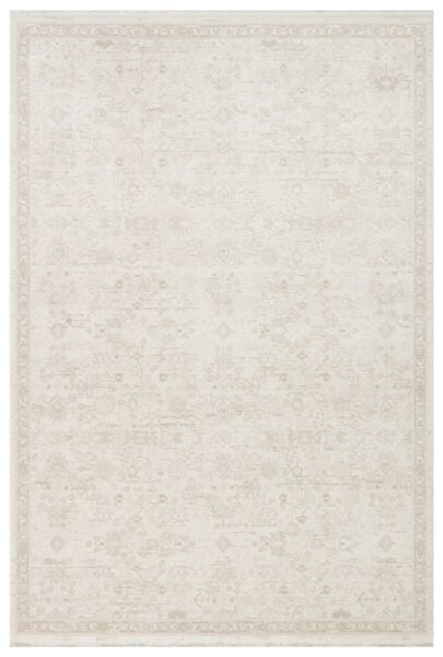 Eko Halı Leona LNA 05 Cream Vintage Etnik Desen Yumuşak Tuşeli Hav Toz Vermez Modern Salon Halısı Özel Ölçü Koridor Mutfak Oturma Odası Halısı Yolluk