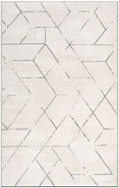 Padişah Prime Koleksiyonu 69524 030 Gri Premium Seri Dokuma Modern Salon Halısı