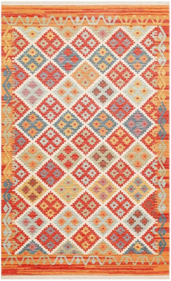 Eko Halı Nomad MND 05 Çift Taraflı Yıkanabilir Multi Kilim Hav Toz Vermez Yolluk Mutfak Halısı