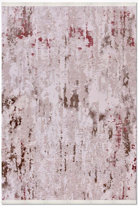 Crea Halı Moda 1553AK Bej Multi Modern Yumuşak Dokulu Halı My Crea Home