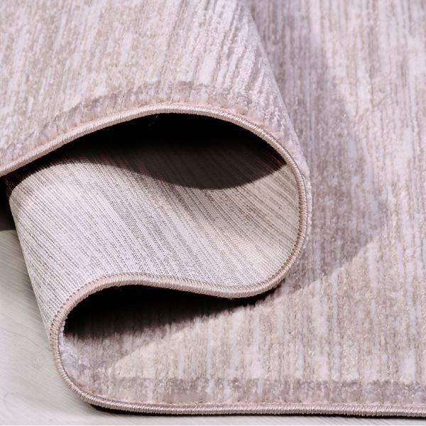 Crea Halı Moda 1555AK Bej Modern Yumuşak Dokulu Halı My Crea Home