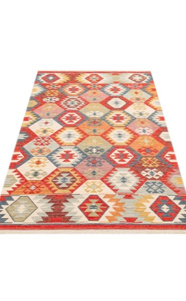 Eko Halı Nomad NMD 01 Multy Çift Taraflı Yıkanabilir Multi Kilim Hav Toz Vermez Yolluk Mutfak Halısı