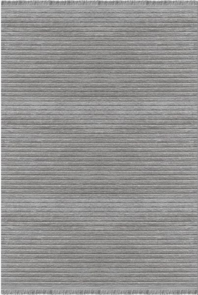 Crea Liya 8255S Gri Yumuşak Tuşeli Modern Yolluk Koridor Mutfak Salon Halısı My Crea Home